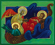Storm on the Sea of Galilee icon