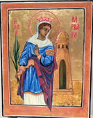 Saint Barbara icon